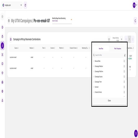 UTM Filters UTM Filters