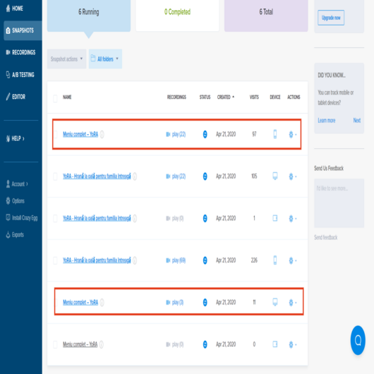 Crazy Egg Heatmaps Overview - Visitor Analytics vs Crazy Egg