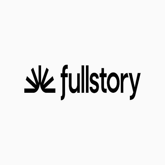 Fullstory Logo Fullstory logo, highlighted as a Hotjar alternative