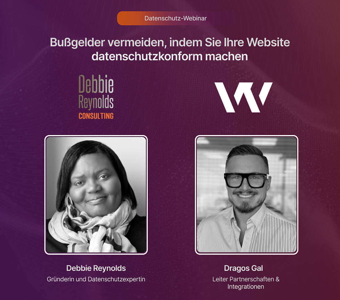 Datenschutz-Webinar zur Vermeidung von Bußgeldern für Websites