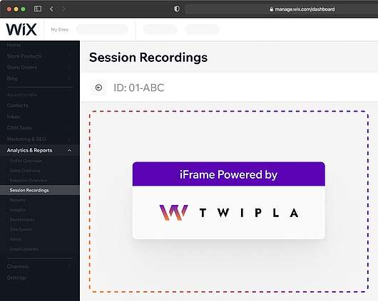 TWIPLA iFrame integration path