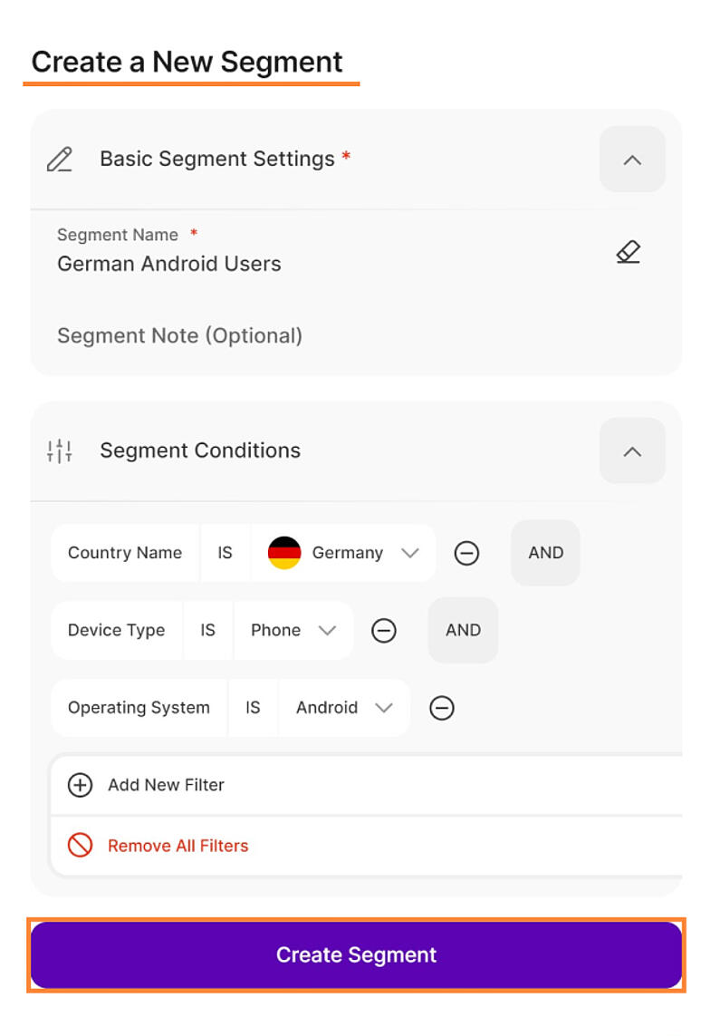 Visitor Segments - How to Create