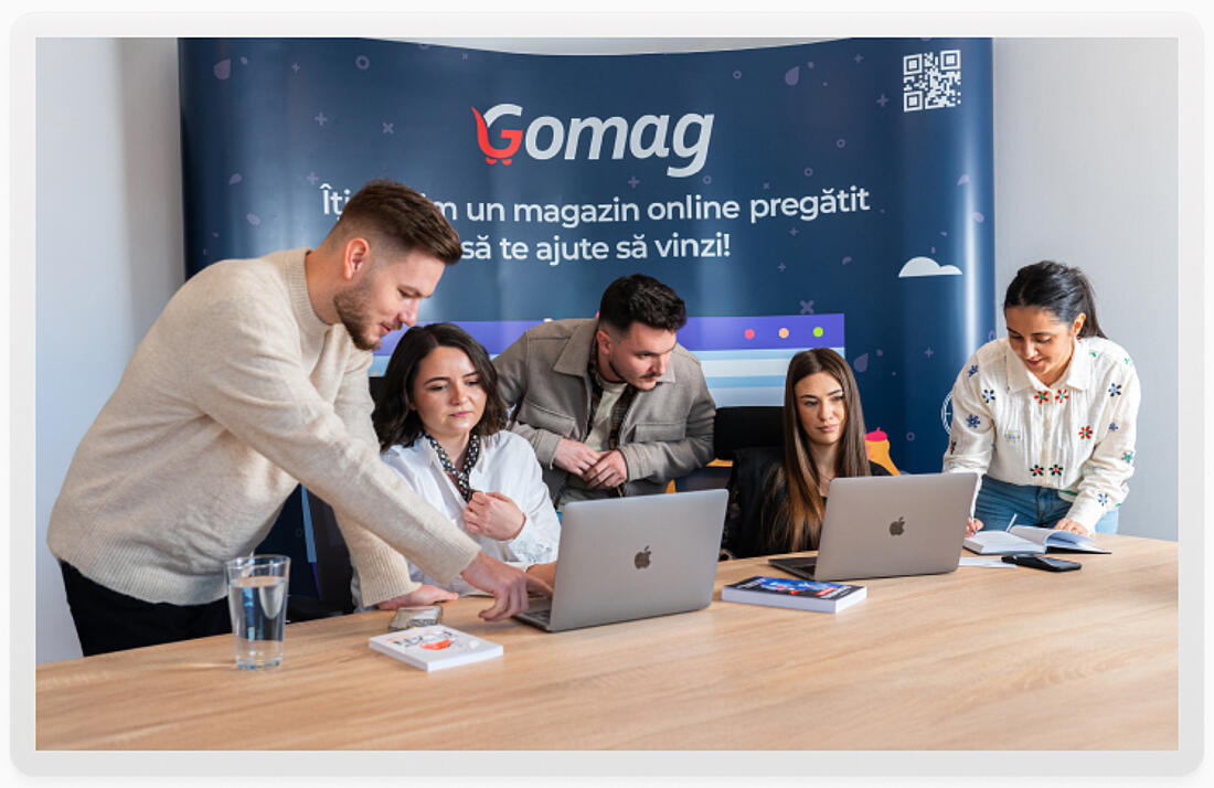 Gomag team - company photo