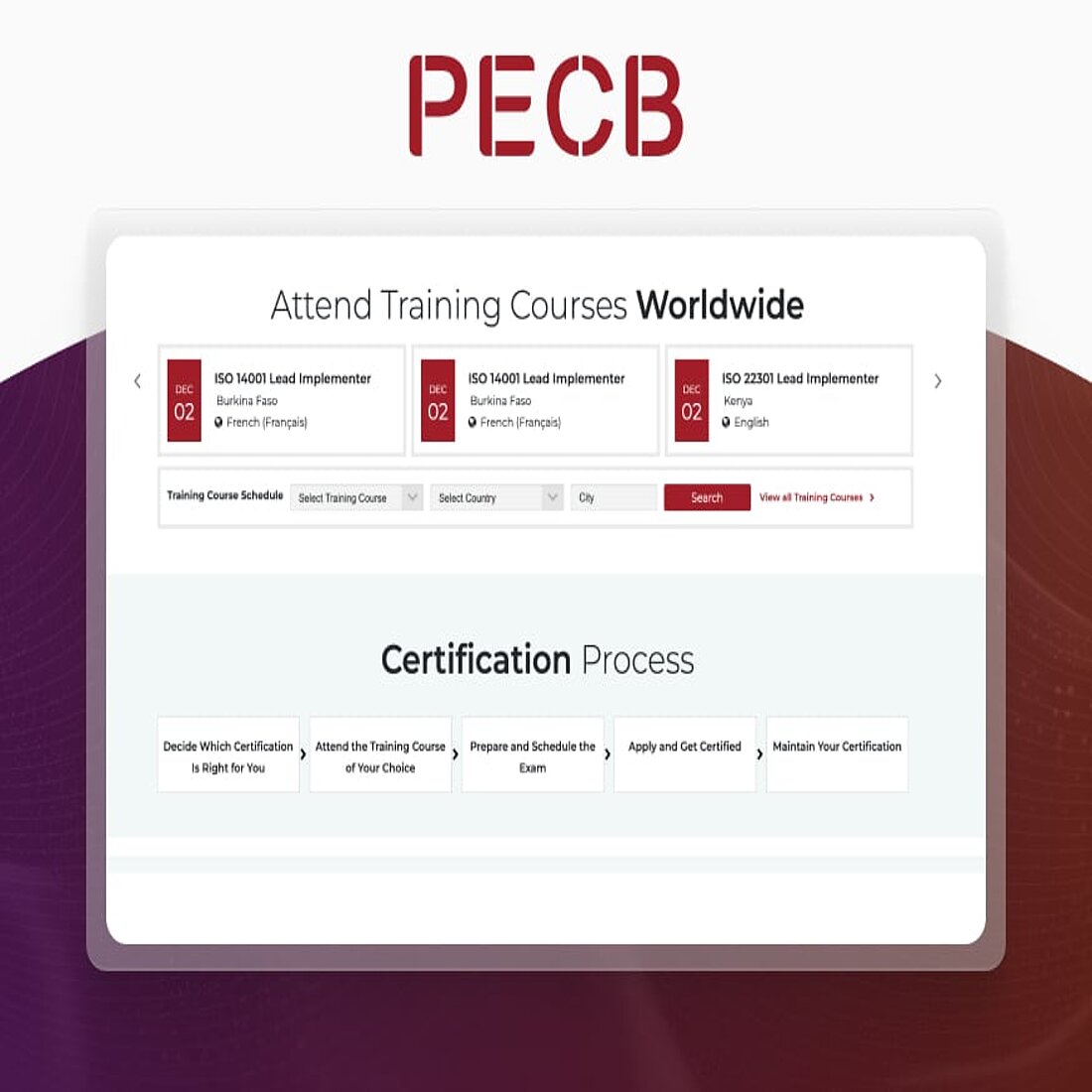 PECB is accredited by the International Accreditation Service (IAS) against ISO/IEC 17024, which attests to the fairness and trustworthiness of their certification process PECB data privacy training course