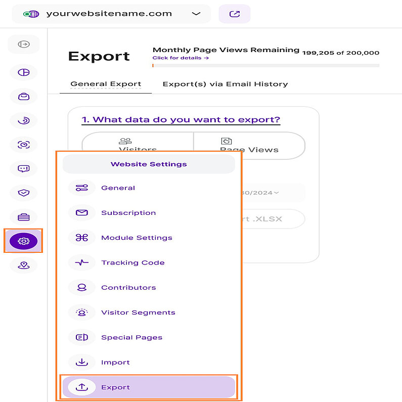 Easily Export Your Data