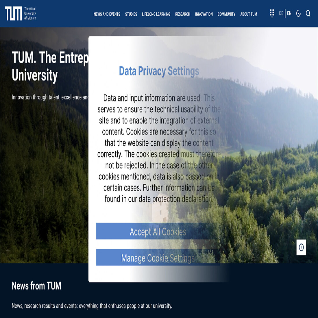 TWIPLA provides TUM with uninterrupted insights into visitor behavior, enabling them to optimize the user experience while ensuring full compliance with privacy regulations Website analytics that doesn't need visitor consent