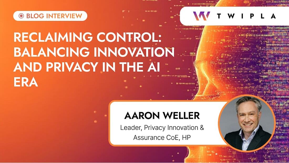 Aaron Weller - leader of HP's Privacy Innovation & Assurance CoE - talks AI privacy challenges regulatory compliance