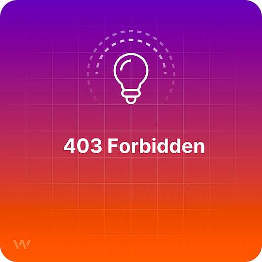 What is a 403 Forbidden?