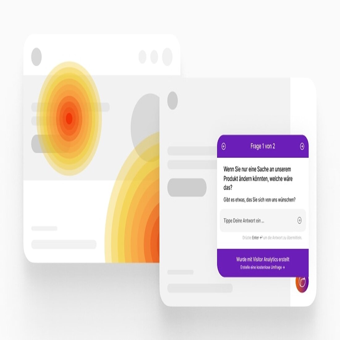 Tools zur Analyse der Customer Journey umfassen sowohl Verhaltensanalysen als auch Besucherkommunikation Grafische Tools zur Analyse der Customer Journey