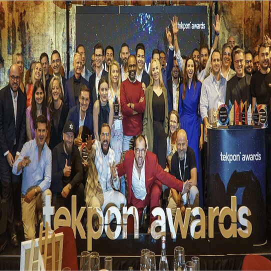 Gruppenfoto der Tekpon Awards 2024