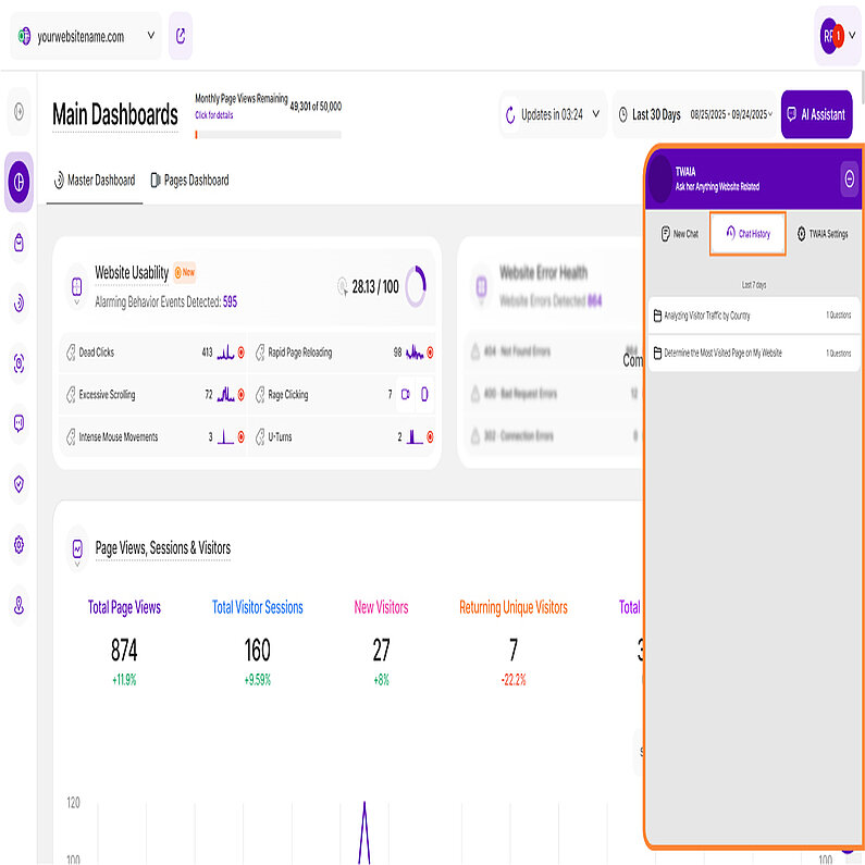 Accessing Your Chat History Accessing Your Chat History