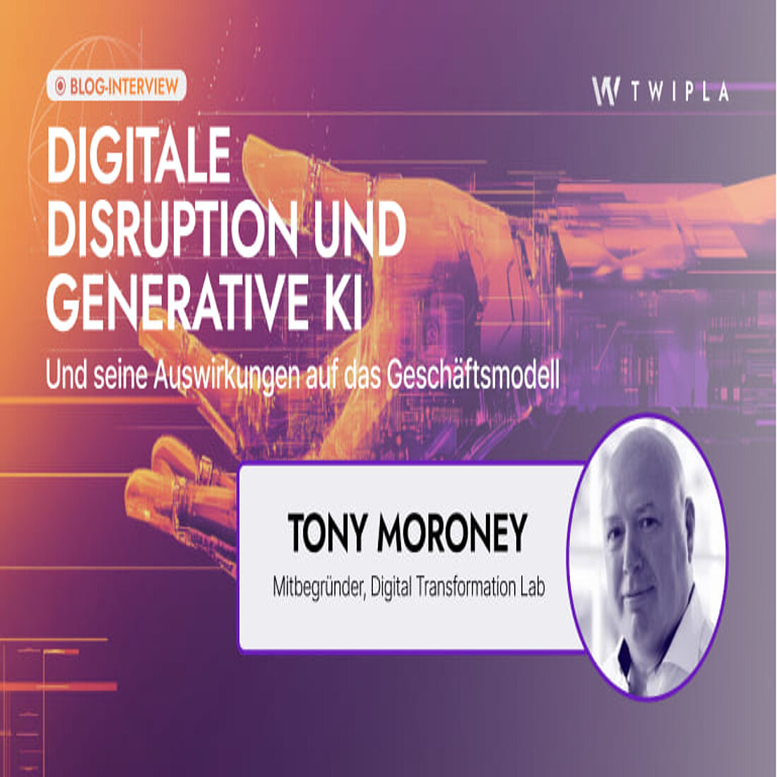 Blog-Interview mit Tony Moroney