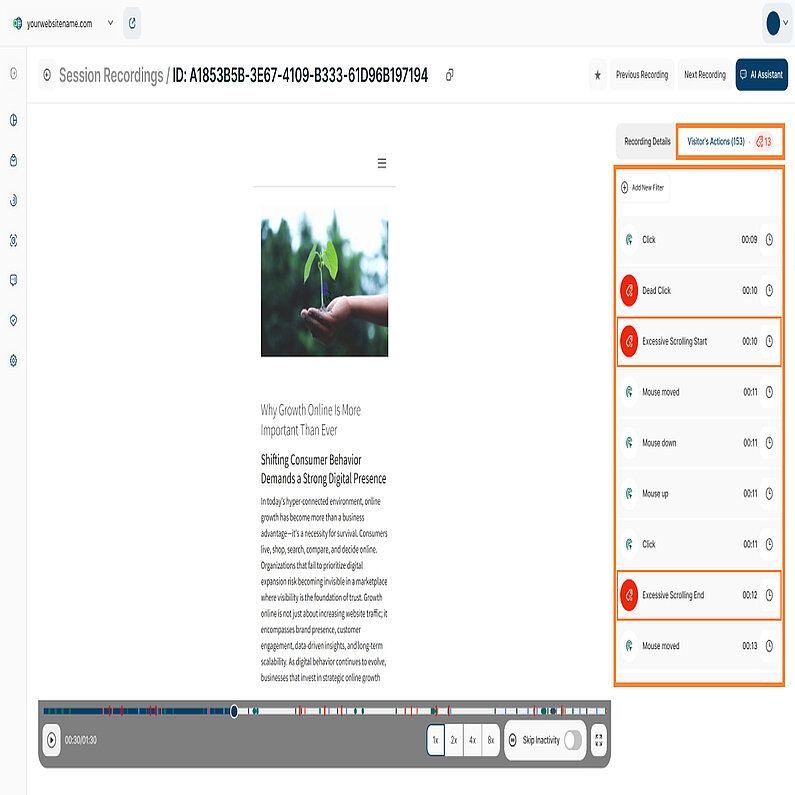 Analyse von Verhaltensereignissen Analyse von Verhaltensereignissen