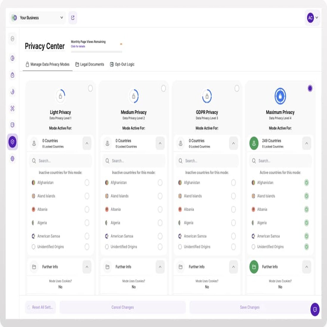 With customizable options, you can adapt the recordings to meet GDPR, CCPA, or other privacy regulations - giving you both flexibility and peace of mind Privacy compliant session recordings