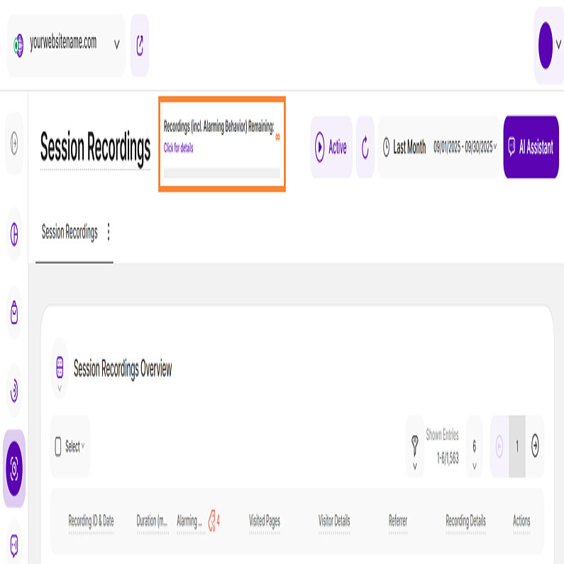 Some General Hints for Session Recordings Some General Hints for Session Recordings