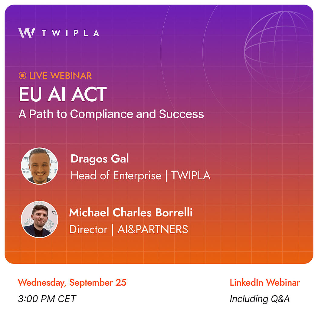 Webinar EU AI Act