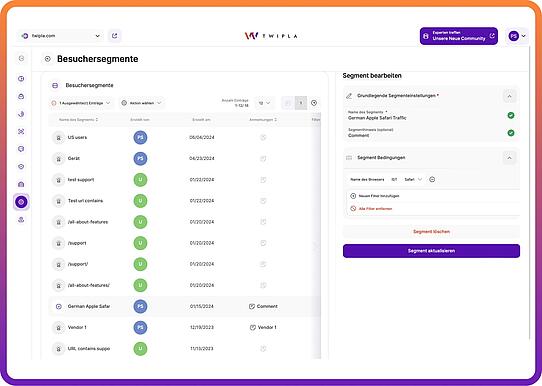 Alternative zur Piwik PRO Segmentierung