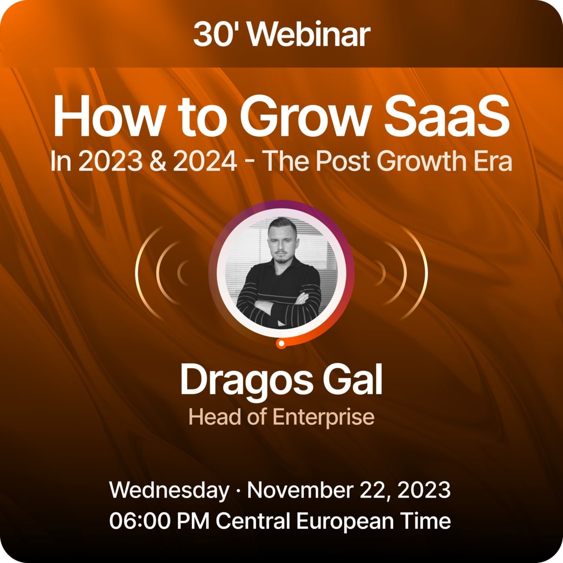 how to grow saas discussion with dragos