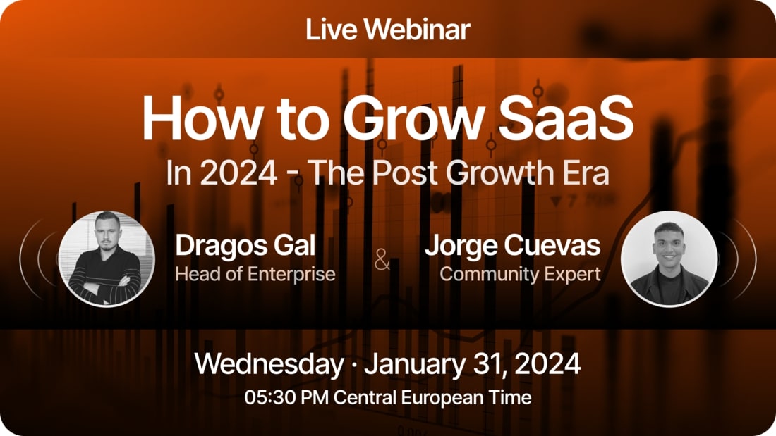 How to Grow SaaS Dragos Jorge