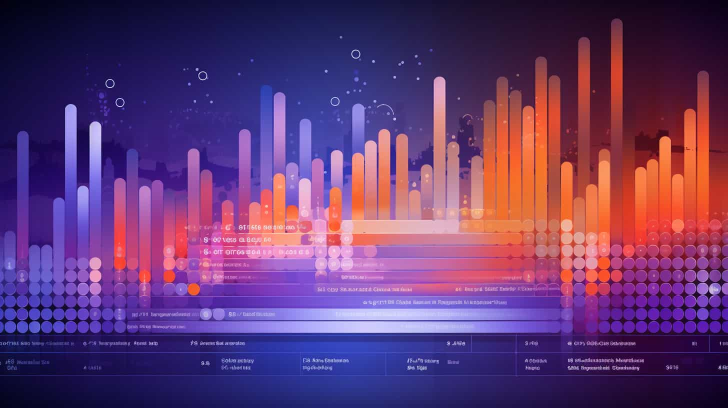 A website heat map infographic